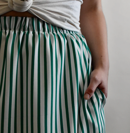 Altar Houseline Mint Stripe Skirt